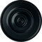 Ekena Millwork Dylar Ceiling Medallion (Fits Canopies up to 6 1/4"), Hand-Painted Night Shade, 30"OD x 2 1/4"P CM30DYNSF - alternate 1